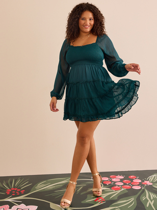 Short dresses for plus size ladies on sale