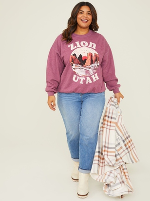 Zion Oversized Sweatshirt - ARULA