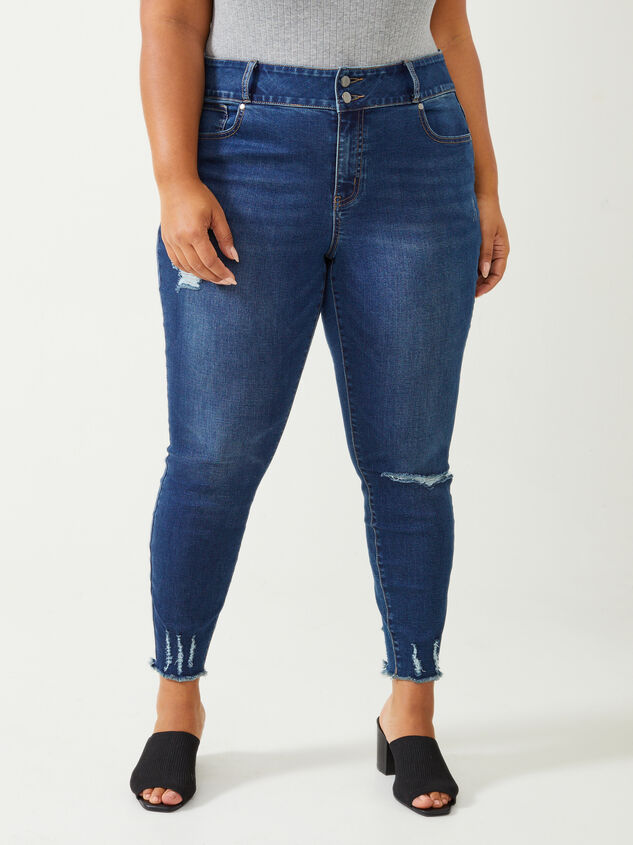Caris Skinny Jeans Detail 2 - ARULA