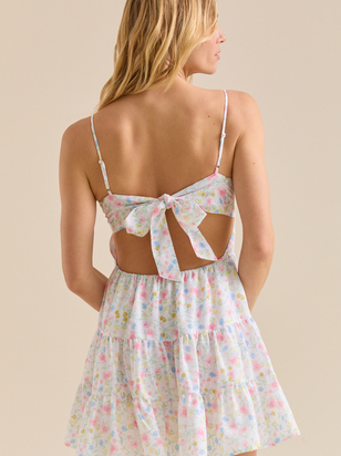Eliza Floral Mini Dress - ARULA