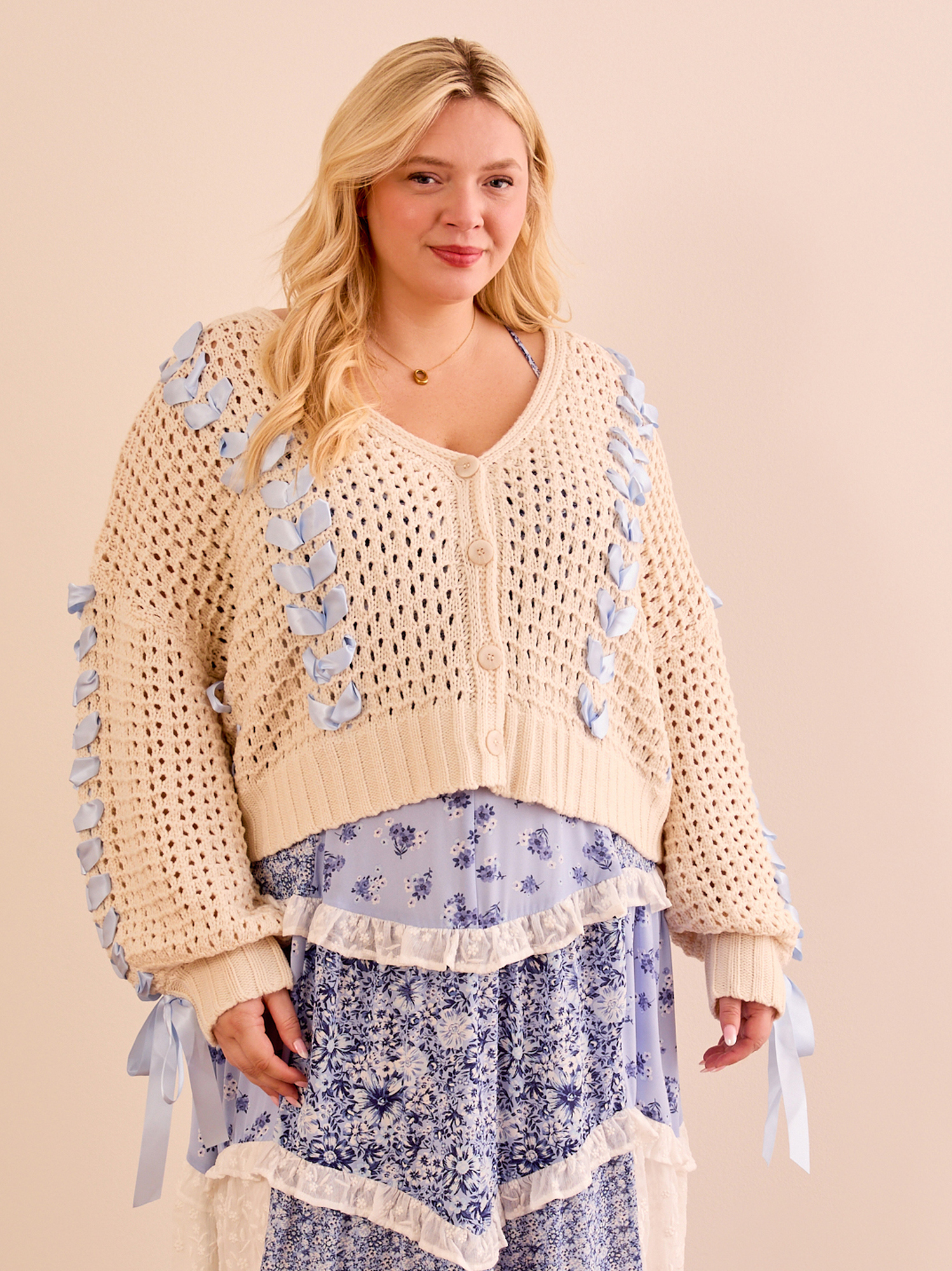 Brandy Ribbon Cardigan