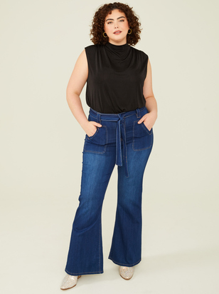 Juni Mock Neck Bodysuit - ARULA
