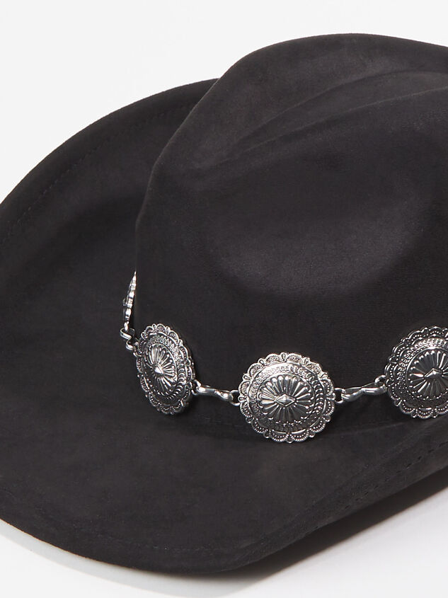 Medallion Cowgirl Hat Detail 2 - ARULA