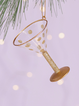 Champagne Glass Christmas Ornament - ARULA