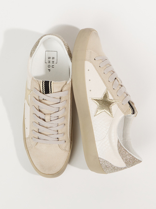 Paula Glitter Star Sneakers - ARULA