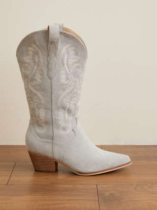 Amaya Wide With & Calf Boots - ARULA - 
