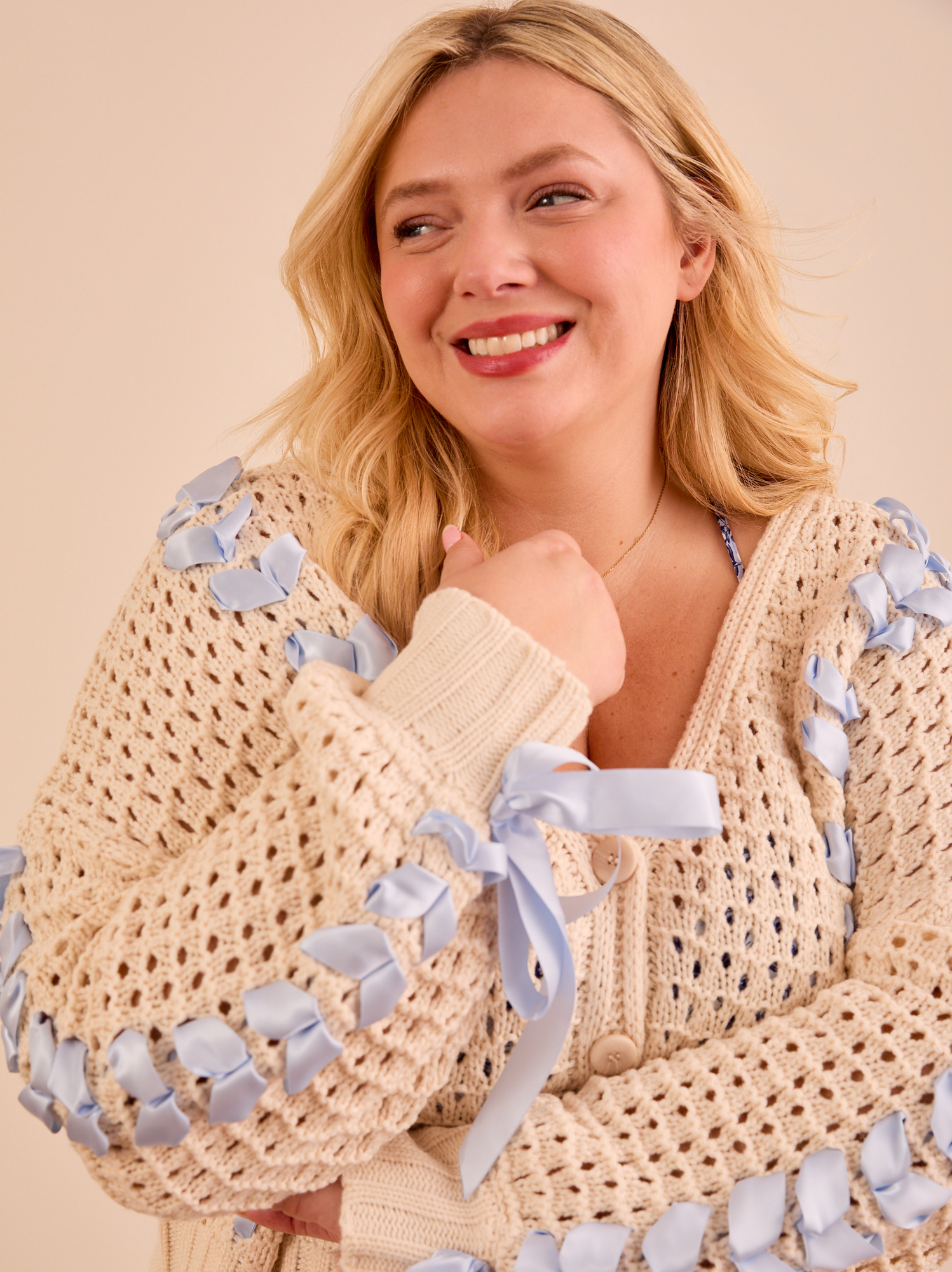 Brandy Ribbon Cardigan