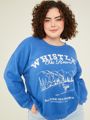 Whistler Ski Resort Sweatshirt - ARULA