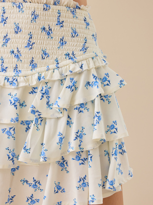Andersyn Floral Mini Skort - ARULA