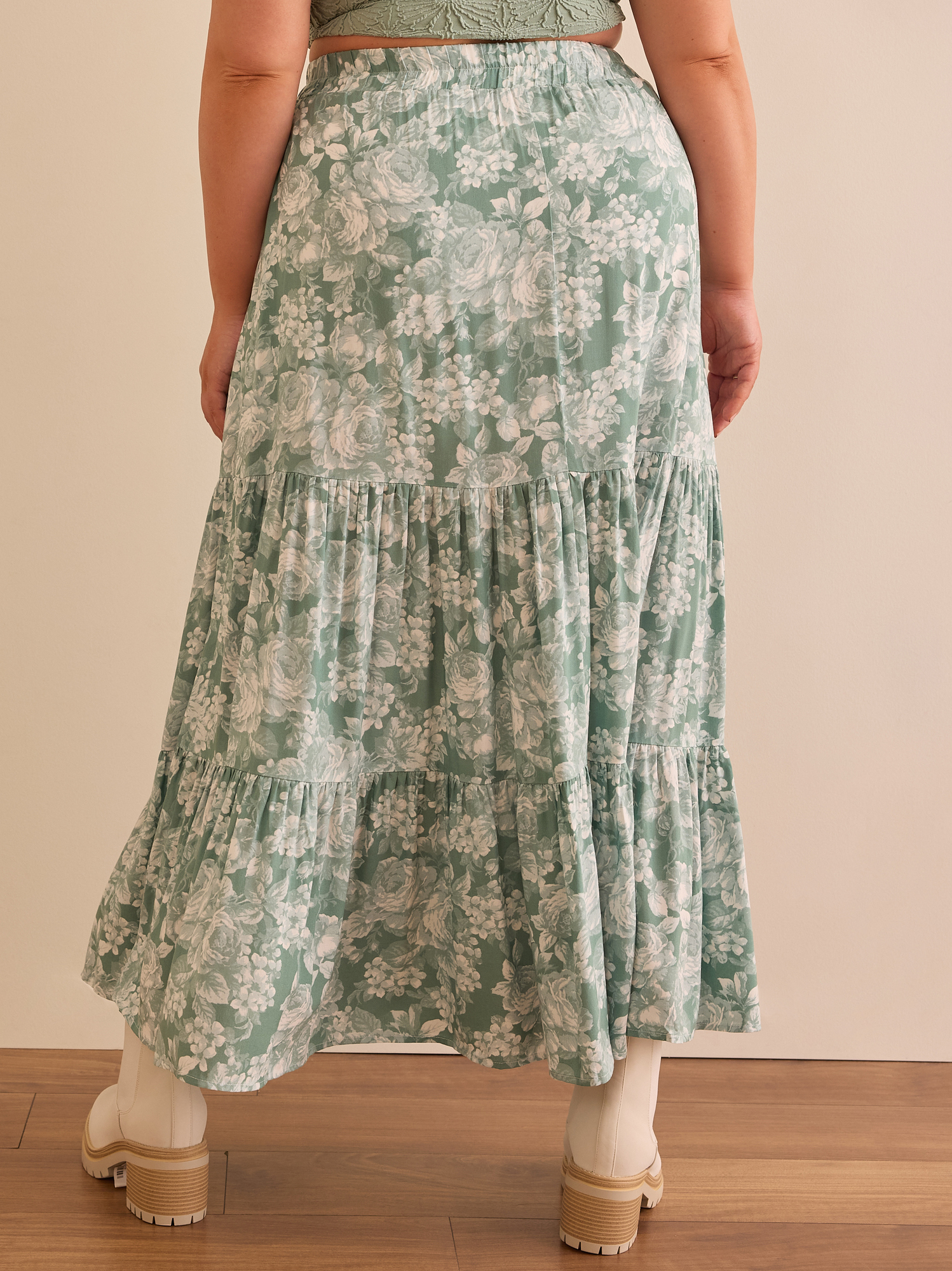 Long floral skirt 5t cheap