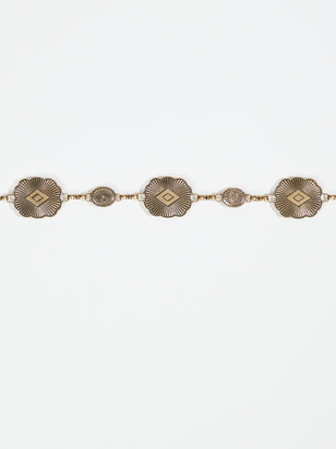 Medallion Chain Belt - ARULA