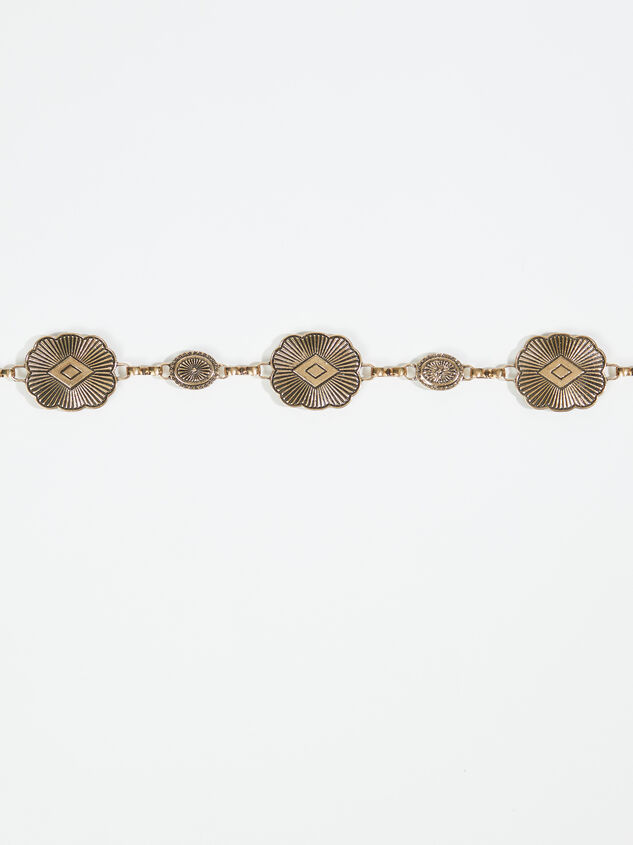 Medallion Chain Belt Detail 2 - ARULA