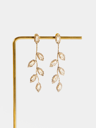 Crystal Vine Earrings - ARULA