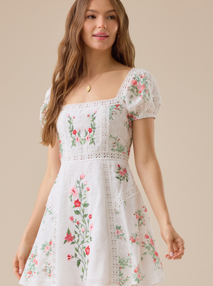 Devon Floral Mini Dress - ARULA