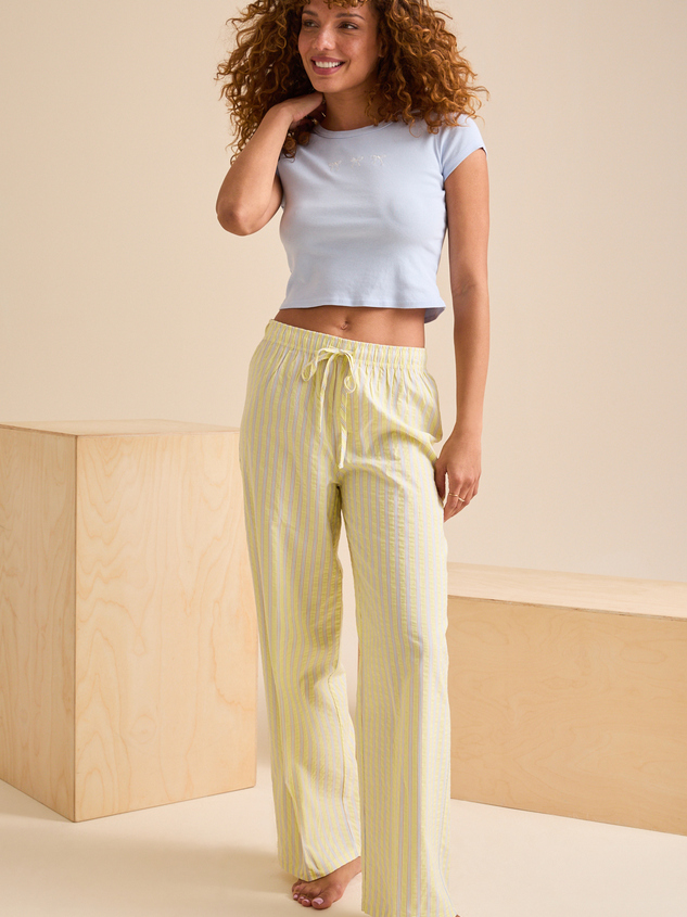 Tawny Striped Boxer Pant - ARULA