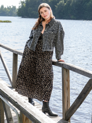 Pearl Denim Jacket - ARULA