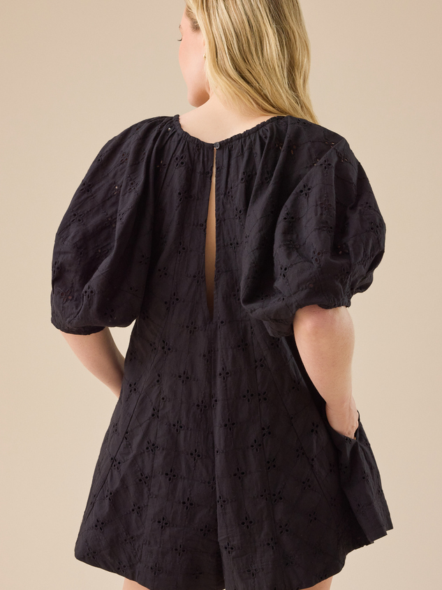 Posie Eyelet Romper Detail 5 - ARULA