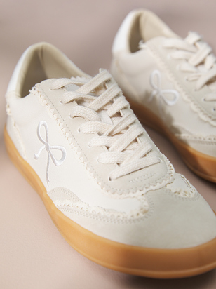 Julie Bow Lace Sneakers - ARULA - 