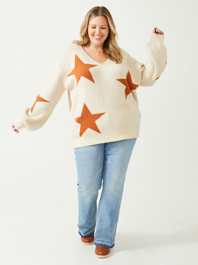 Reaching for Stars Sweater Detail 5 - ARULA