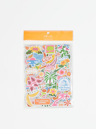 Tropical Puffy Stickers - ARULA