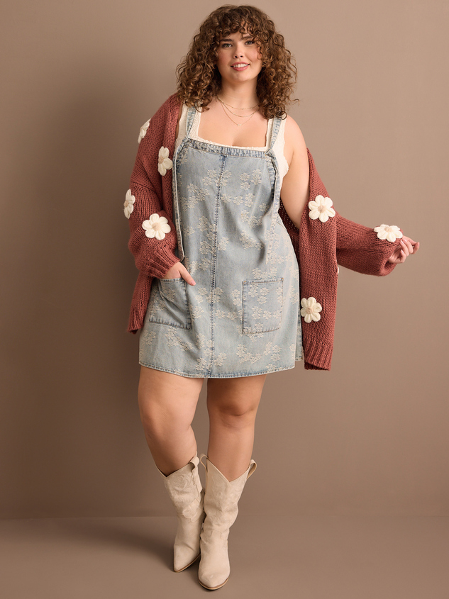 Daisy Cardigan Detail 3 - ARULA