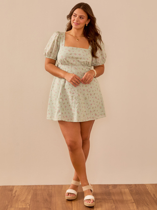 Rachel Floral Mini Dress - ARULA - 