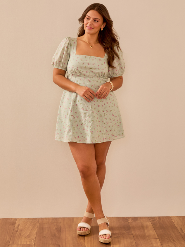 Rachel Floral Mini Dress - ARULA