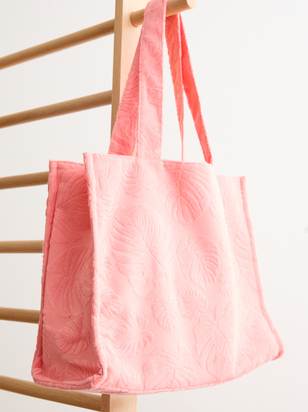 Palm Paradise Terry Knit Tote - ARULA - 