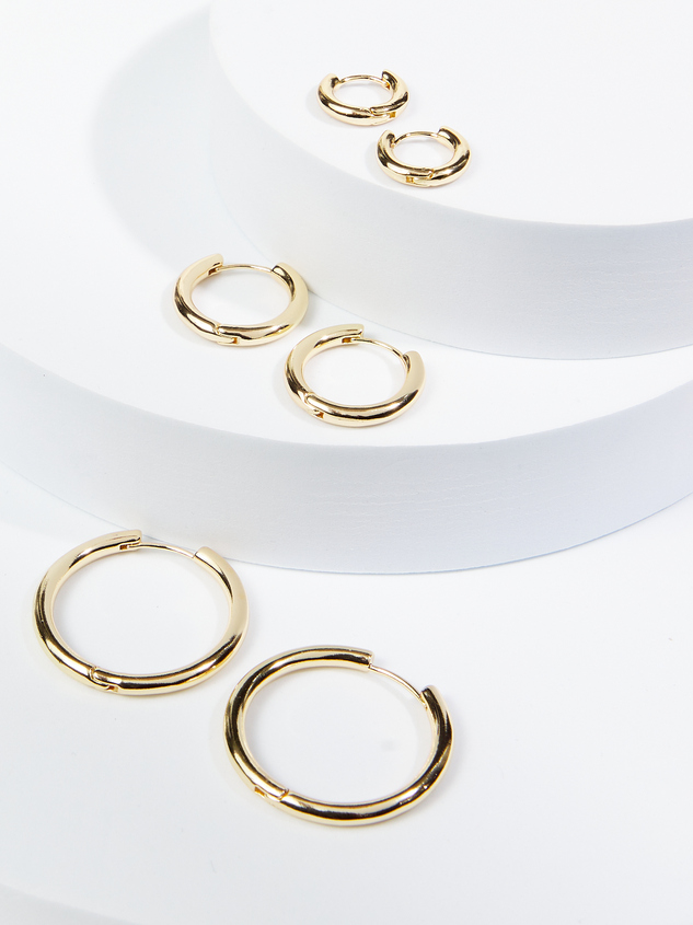 Sofia Hoop Earring Set - ARULA