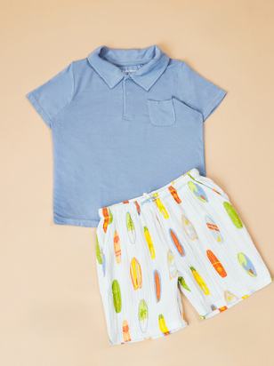 Lucas Vintage Surfboard Polo Set - ARULA - 