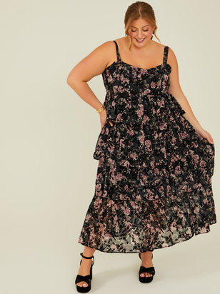 Roxlyn Floral Maxi Dress - ARULA