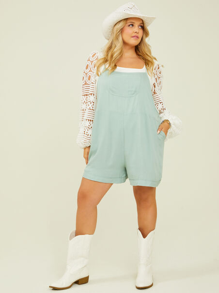 Isabella Short Overalls - ARULA