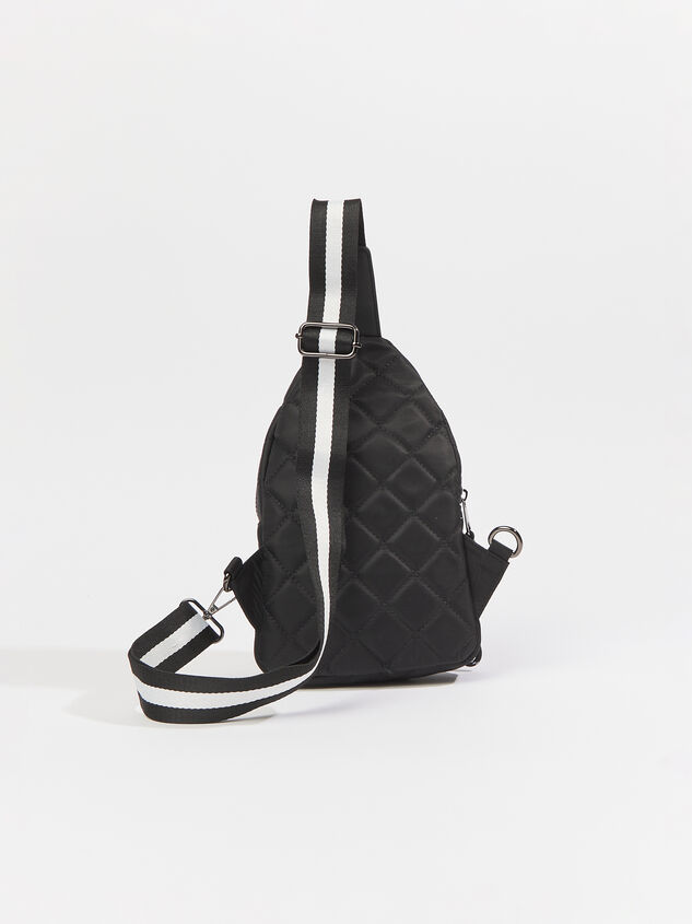 Ace Quilted Sling Bag Detail 3 - ARULA
