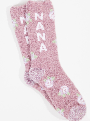 Nana Floral Cozy Socks - ARULA