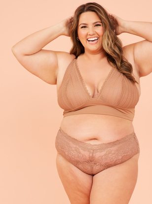 Stretch Lace Hipster Undie - ARULA