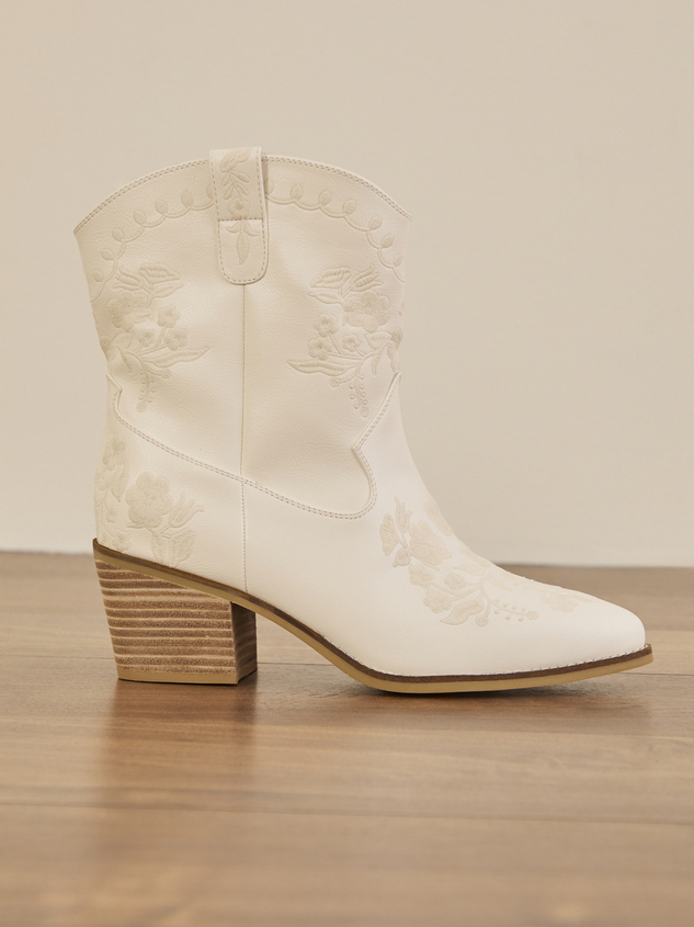 Melodi Wide Width Booties Detail 2 - ARULA