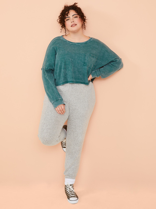Soothe Waffle Knit Top - ARULA