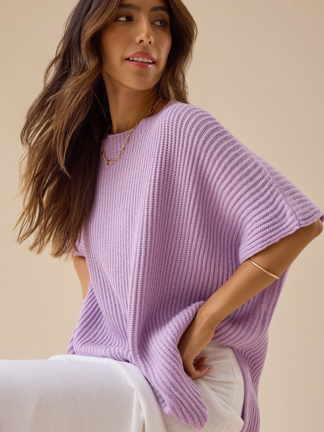 Averie Oversized Pullover Detail 3 - ARULA