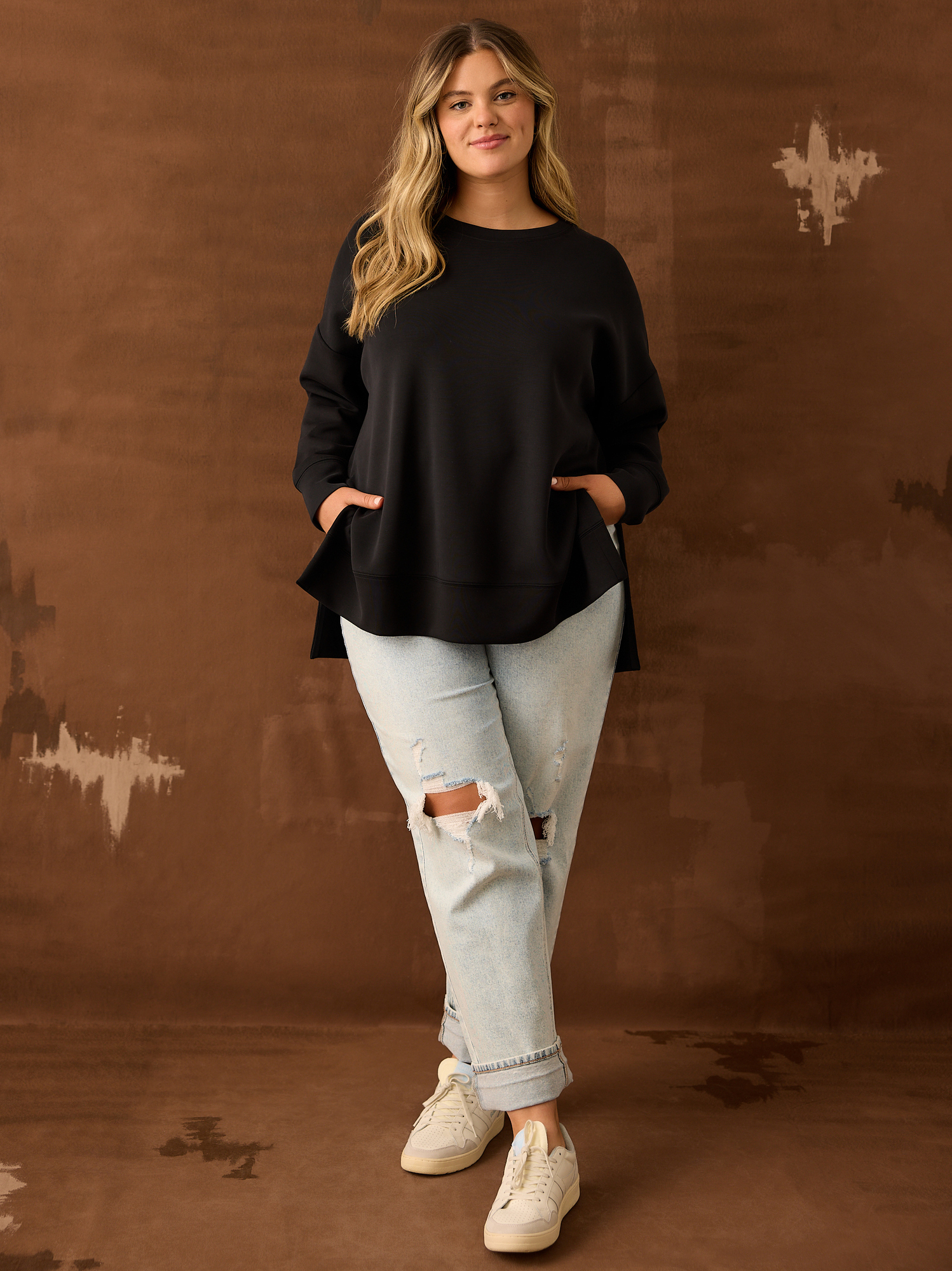 Super soft best sale plus size sweatshirt
