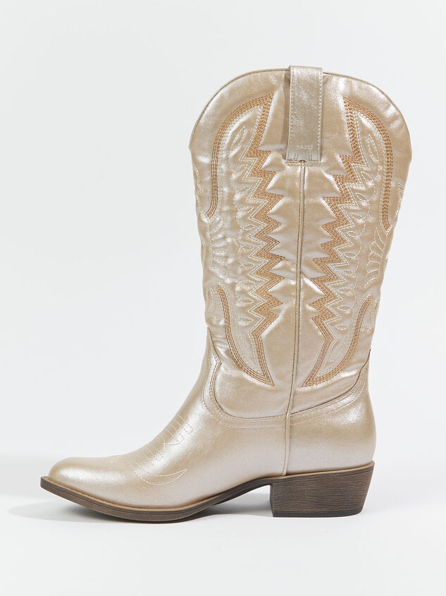 Lasso Metallic Boots by Matisse Detail 3 - ARULA