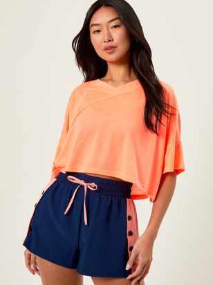 Boxed Out Cropped Tee - ARULA