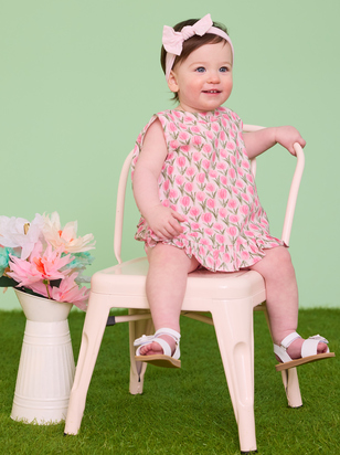 Kaeli Peony Top and Bloomer Set - ARULA - 