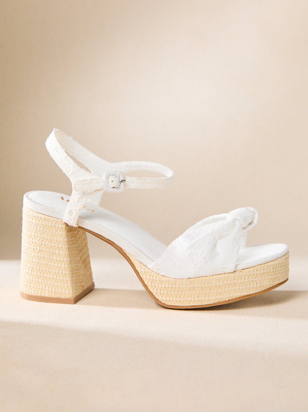 Hayleey Floral Wedges Detail 2 - ARULA