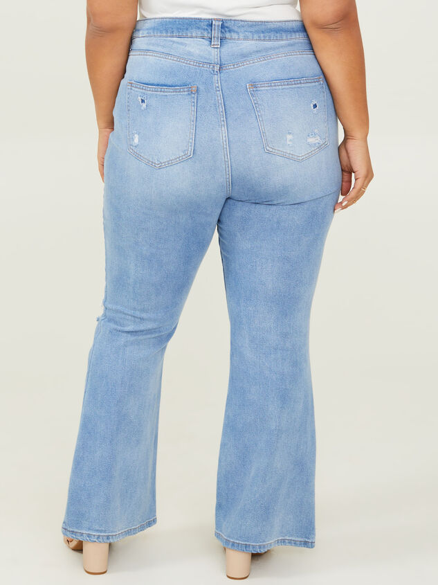 Galveston Flare Jeans Detail 4 - ARULA