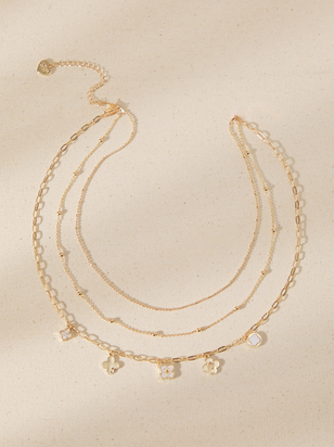 Clover Glow Necklace - ARULA
