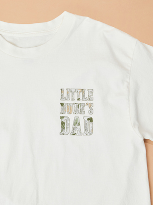 Little Dude's Dad Camo Graphic Tee - ARULA