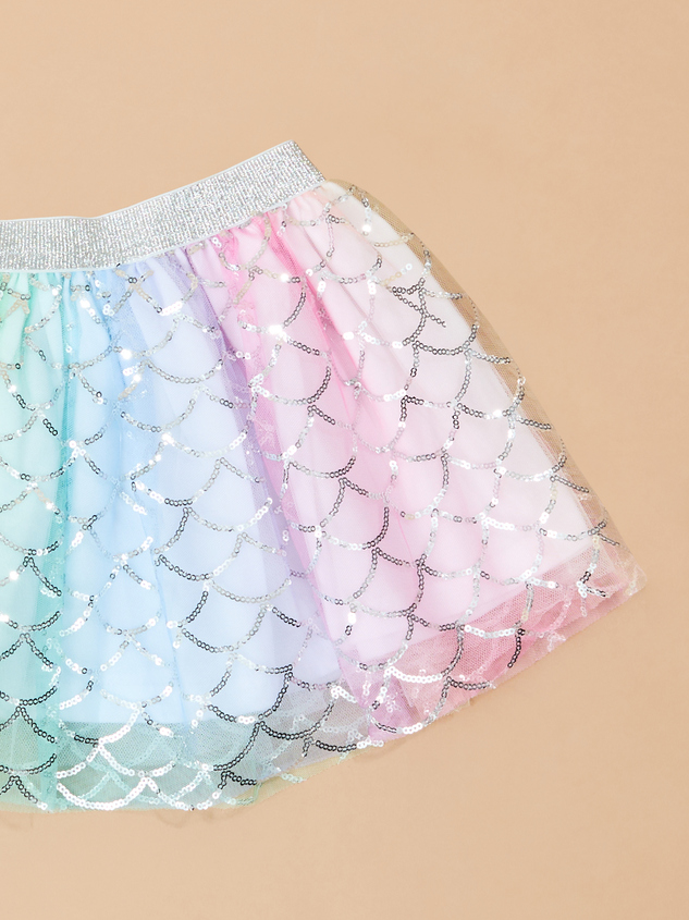 Rainbow Mermaid Tutu Detail 3 - ARULA