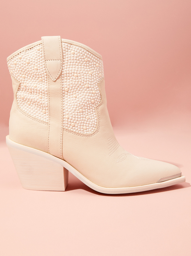 Nashe Pearl Booties By Dolce Vita Detail 3 - ARULA