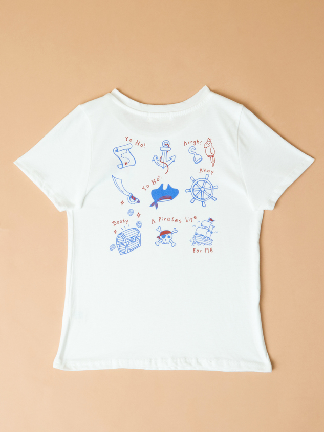 Little Matey Tee Detail 3 - ARULA