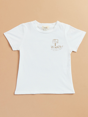 Gone Fishing Graphic Tee - ARULA